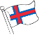 En billede af den færøske flag